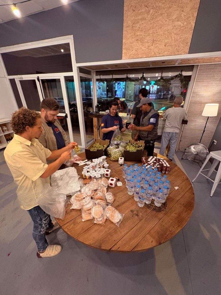Food for people on the street